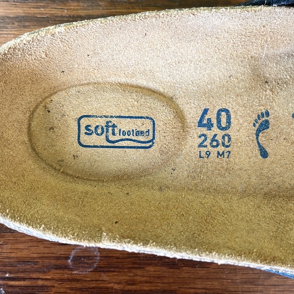 Birkenstock Betula Women’s Black Patent Strap Sandal Size EU 40 US 9 - Picture 3 of 6